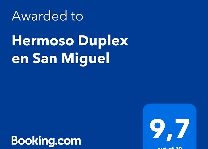 Hermoso Duplex En San Miguel